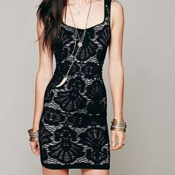 Intimately Free People "Medallion" Mini Dress - Picture 3 of 4